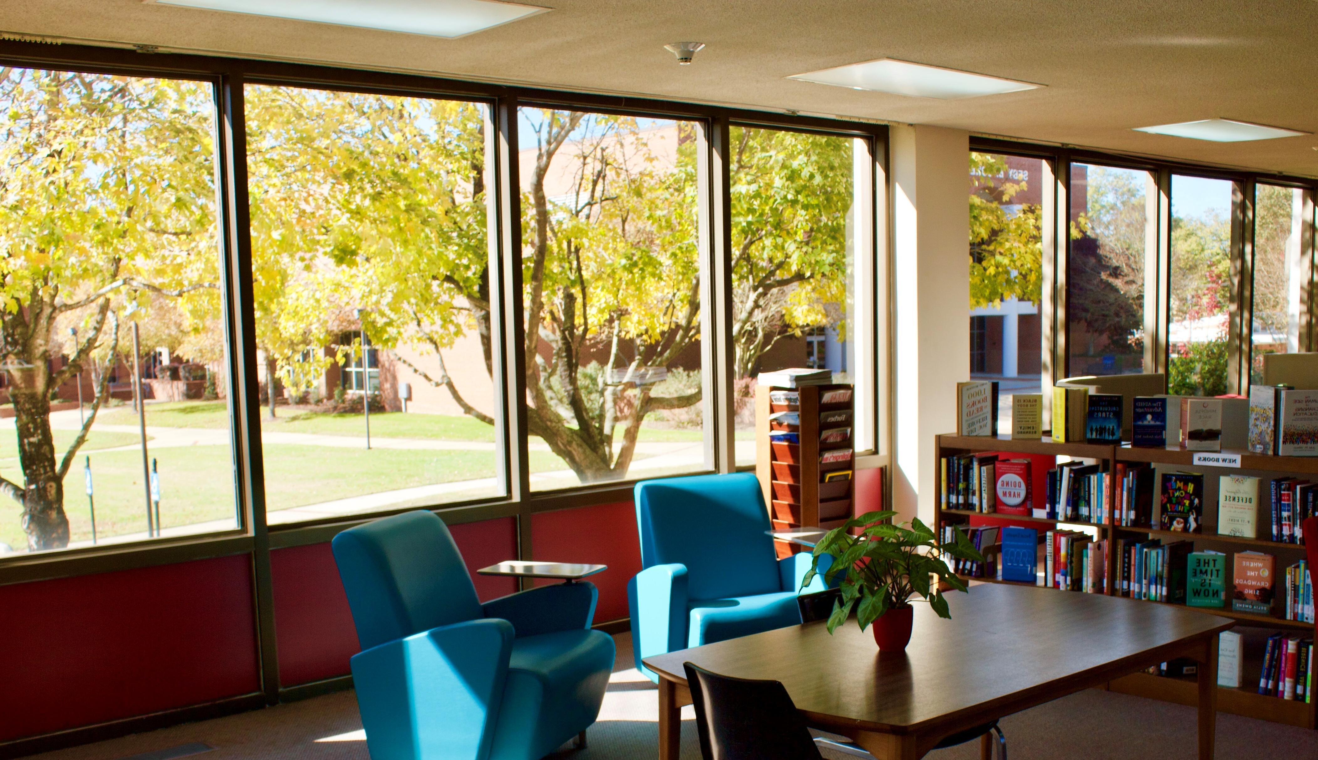 library in Fall